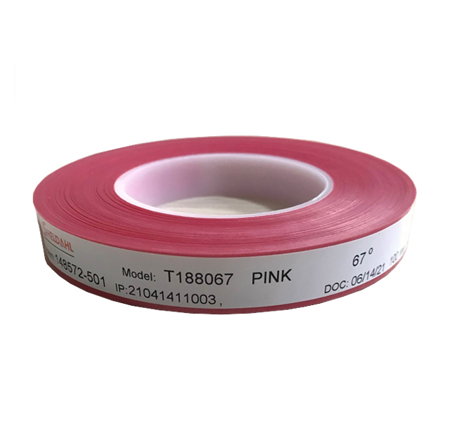 PVC tape for connecting rough belts (Pink)